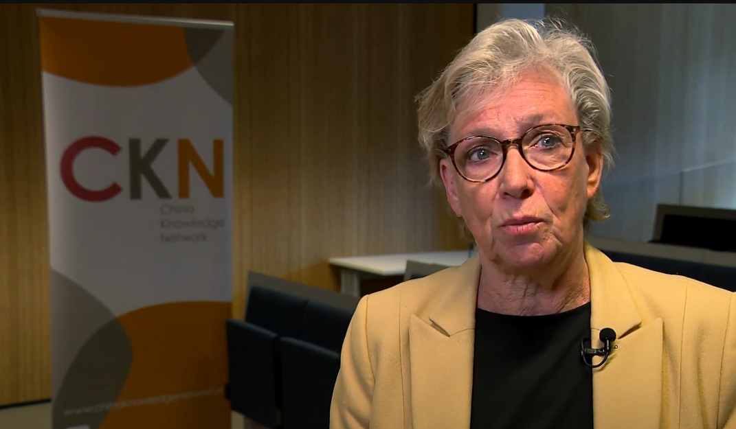 Marijk van der Wende on Sustainable EU China Academic Cooperation Screenshot