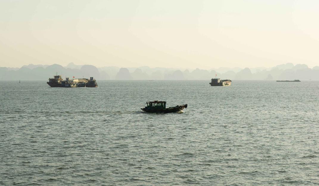 fishing boat south china sea