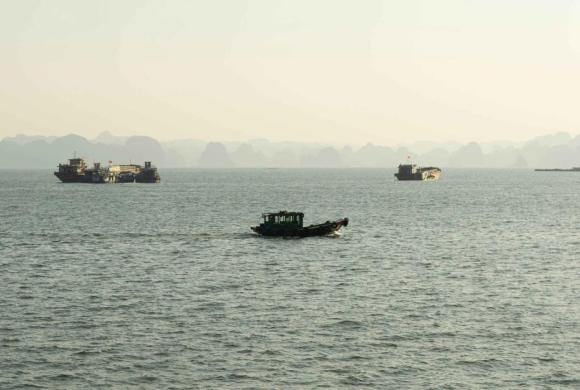 fishing boat south china sea